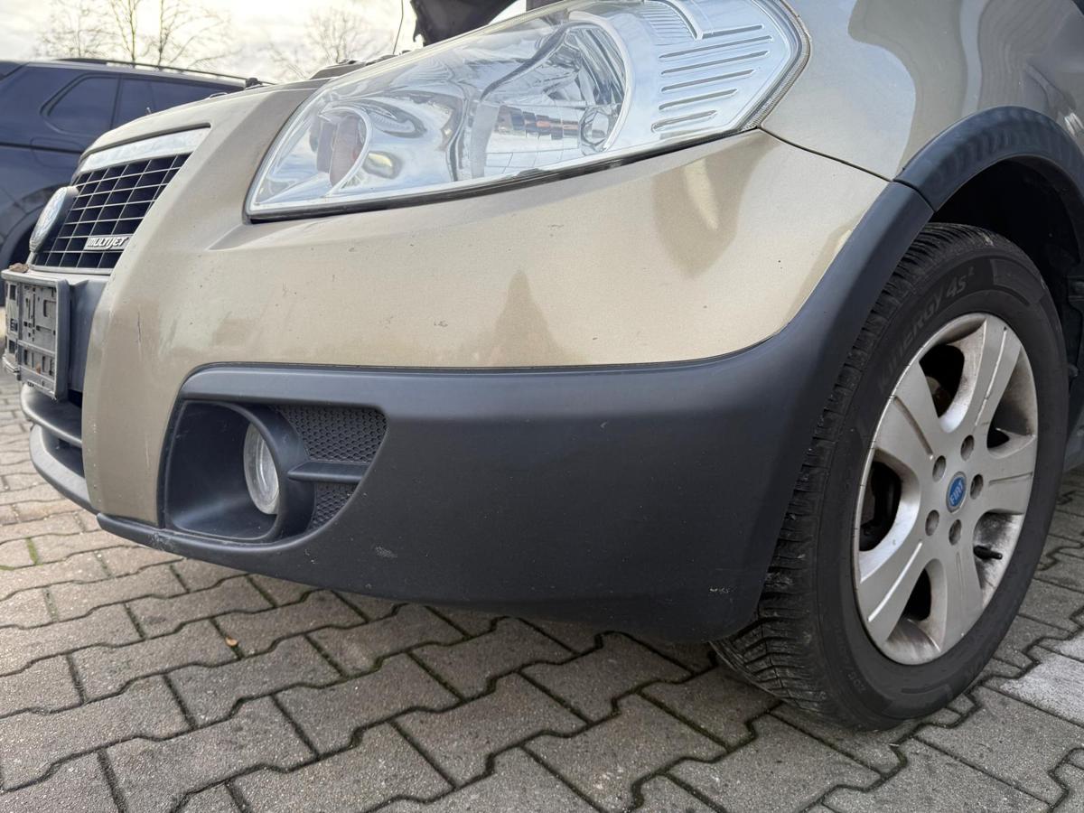 Fiat Sedici 189 FY original Stoßstange Stoßfänger vorn 984 Sandmetallic BJ08